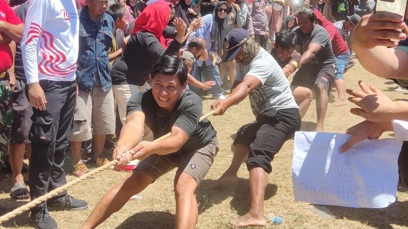 Pemkot Parepare Gelar Lomba Tarik Tambang, Kelurahan Labukkang dan Bumi Harapan Juara