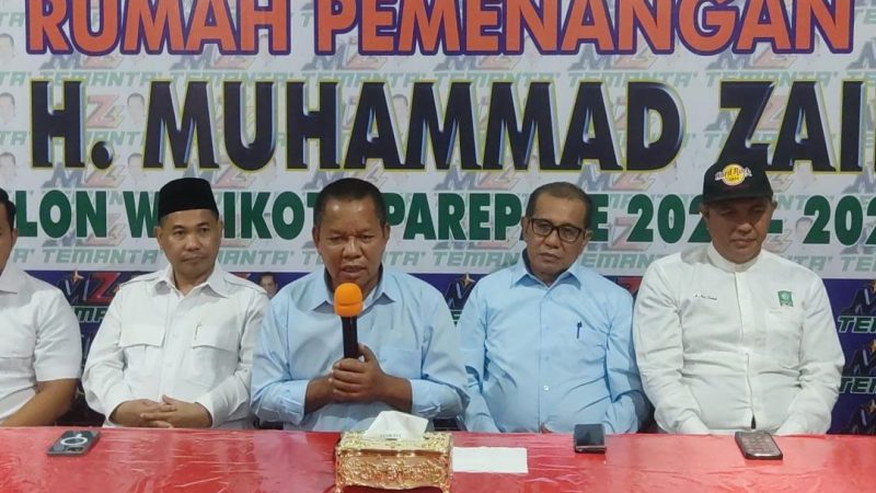 Muhammad Zaini Gandeng Prof Bakhtiar Tijjang Maju di Pilkada Parepare