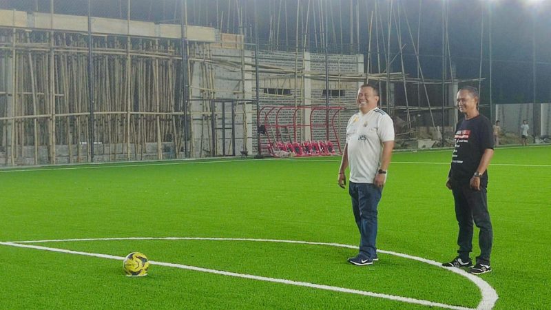 Pemkot Parepare Apresiasi Titik Kumpul Minisoccer Sportainment, Pj Wali Kota Bakal Uji Coba Lapangan