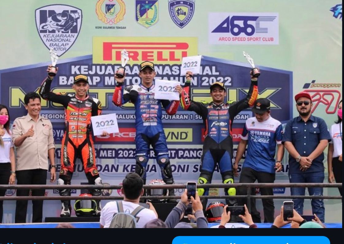 Legenda Balap Motor Bas Bersaudara Dukung Pasangan TSM MO di Pilkada Parepare 2024