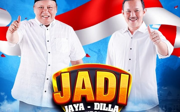 Pasangan Jaya-Dillah Deklarasi dan Daftar di KPU Tanggal 28 Agustus