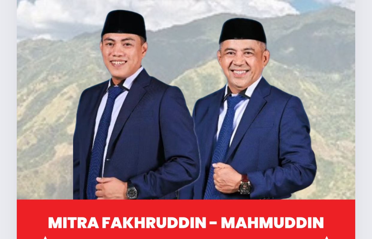 Mitra-Mahmuddin Daftar Pertama, Optimis Menangkan Pilkada Enrekang