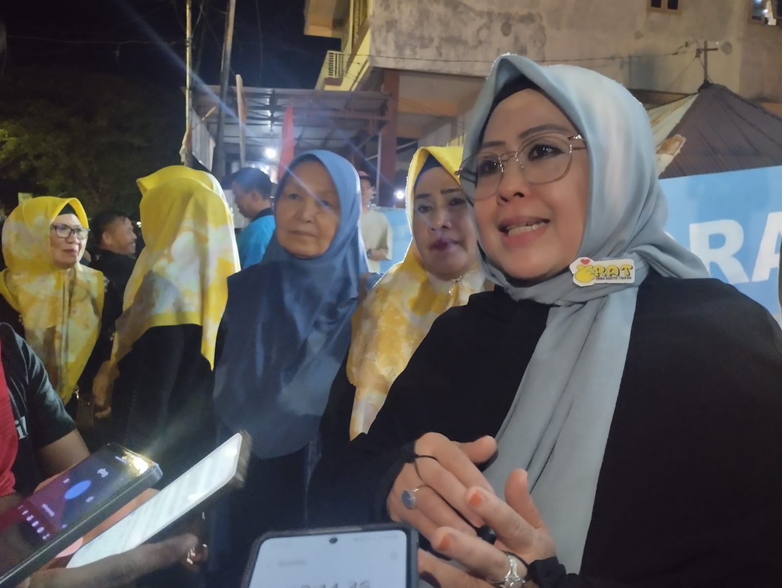 Erat Bersalam Diusung Golkar, Demokrat, dan Gelora di Pilkada, Erna Rasyid: Yang di Seberang Pun Bisa Saja ke Sini