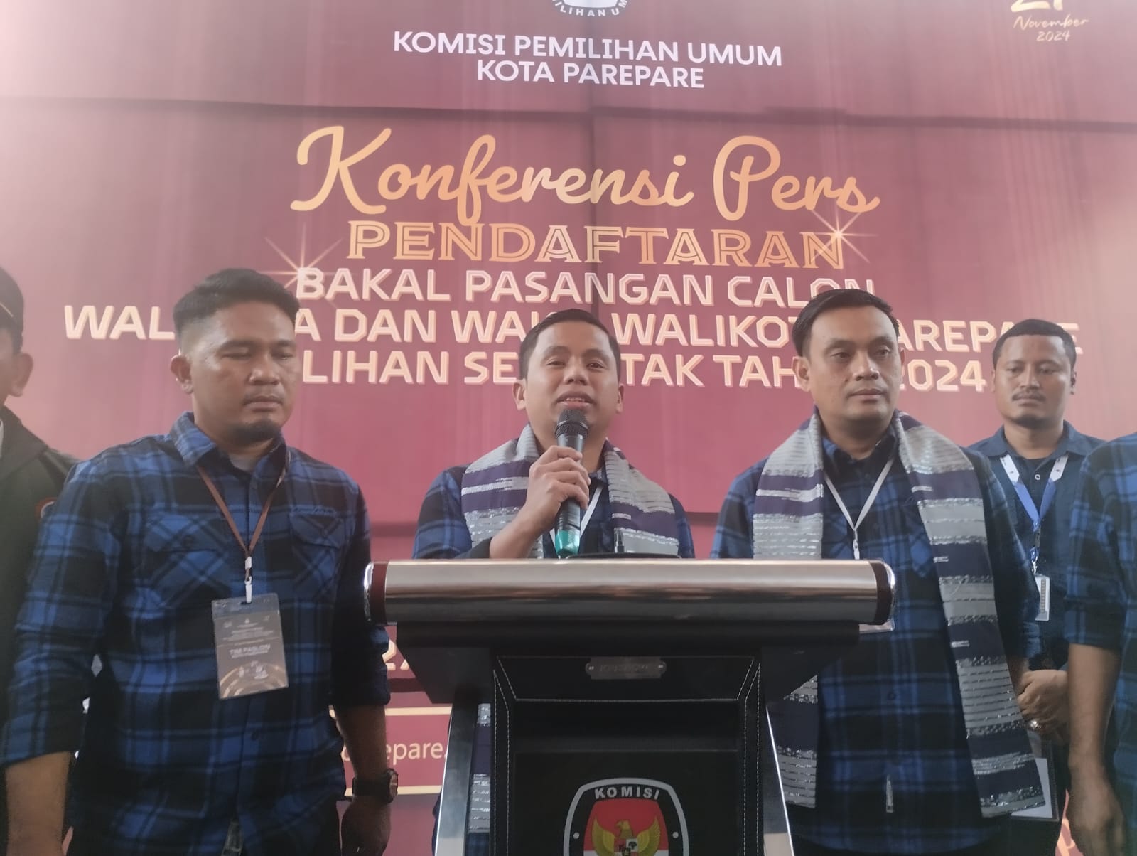 TSM Sampaikan Permohonan Maaf Akibat Kemacetan Lalulintas saat Mendaftar di KPU