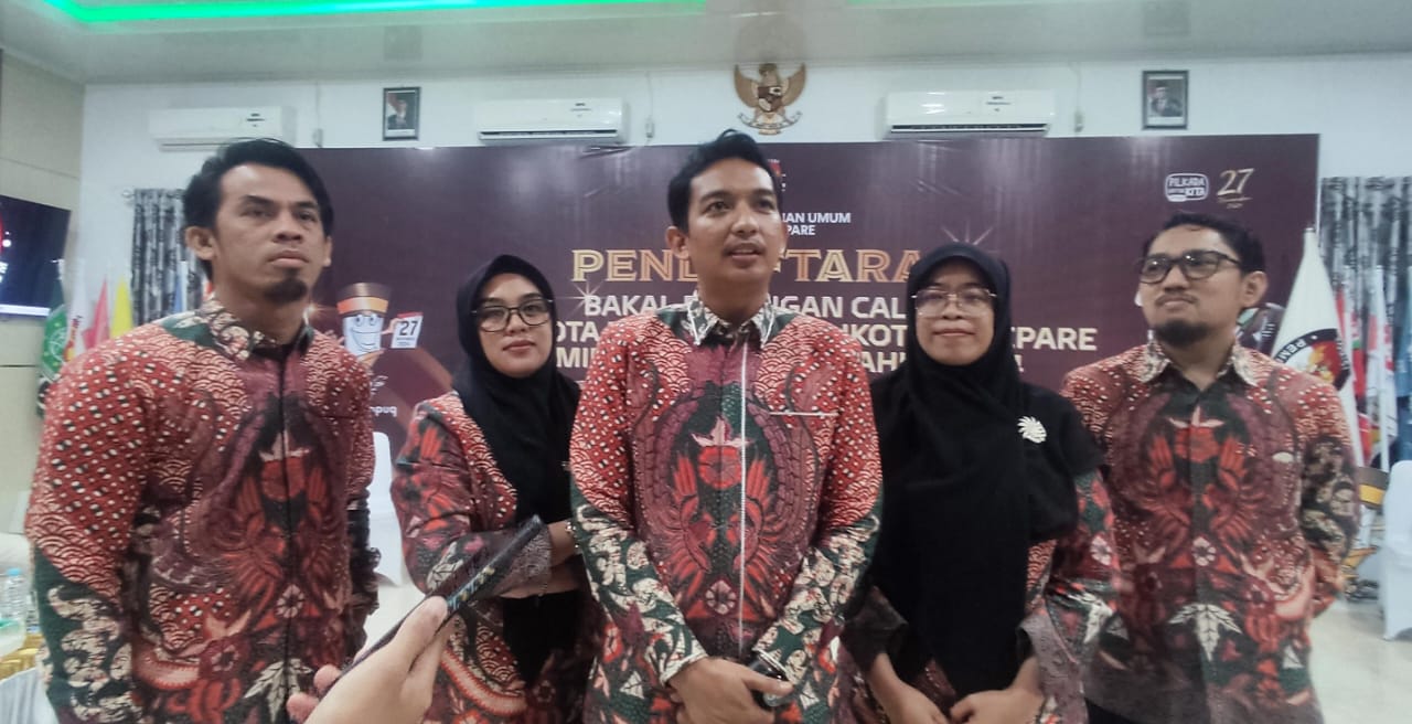 4 Bapaslon Bakal Ramaikan Pilkada Serentak 27 November 2024 di Parepare