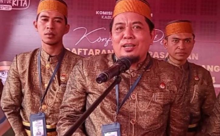 Hari Ketiga, KPU Pinrang Terima Dua Pendaftaran Paslon Bupati dan Wabup