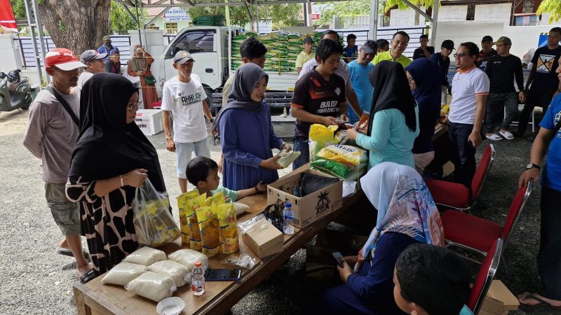 Kejari Pinrang Gelar Pasar Murah, Jaga Stabilitas Harga Bapok