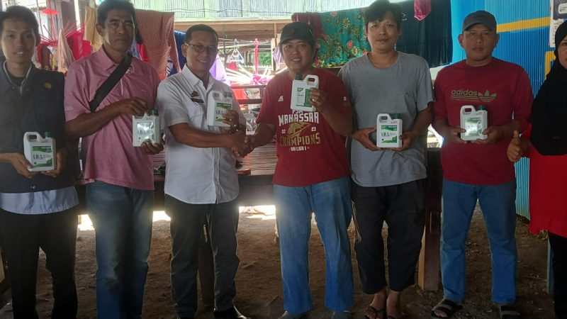 Kelompok Tani Barokah di Lapadde Dapat Bantuan Pupuk Hayati dari Pemkot Parepare