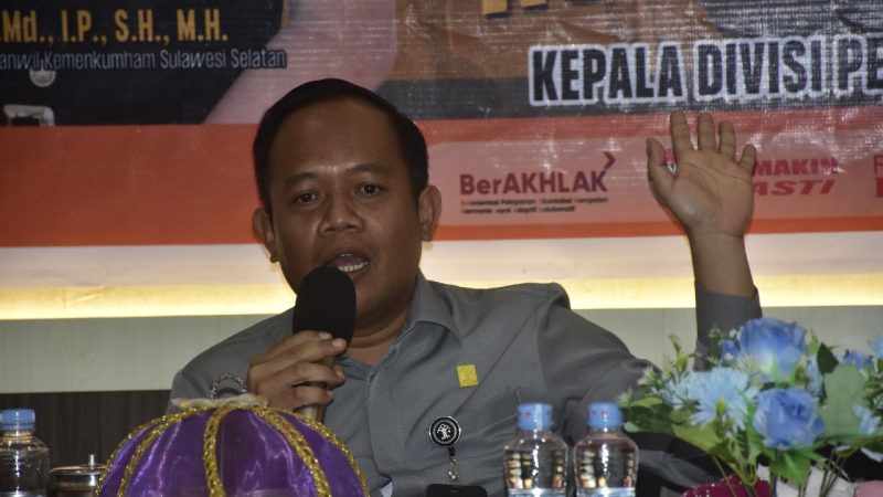 Kadiv Pas: Pantau Sekaligus Penguatan pada Rutan Pinrang, Jaga Komitmen, Integritas, dan Harga Diri saat Bertugas