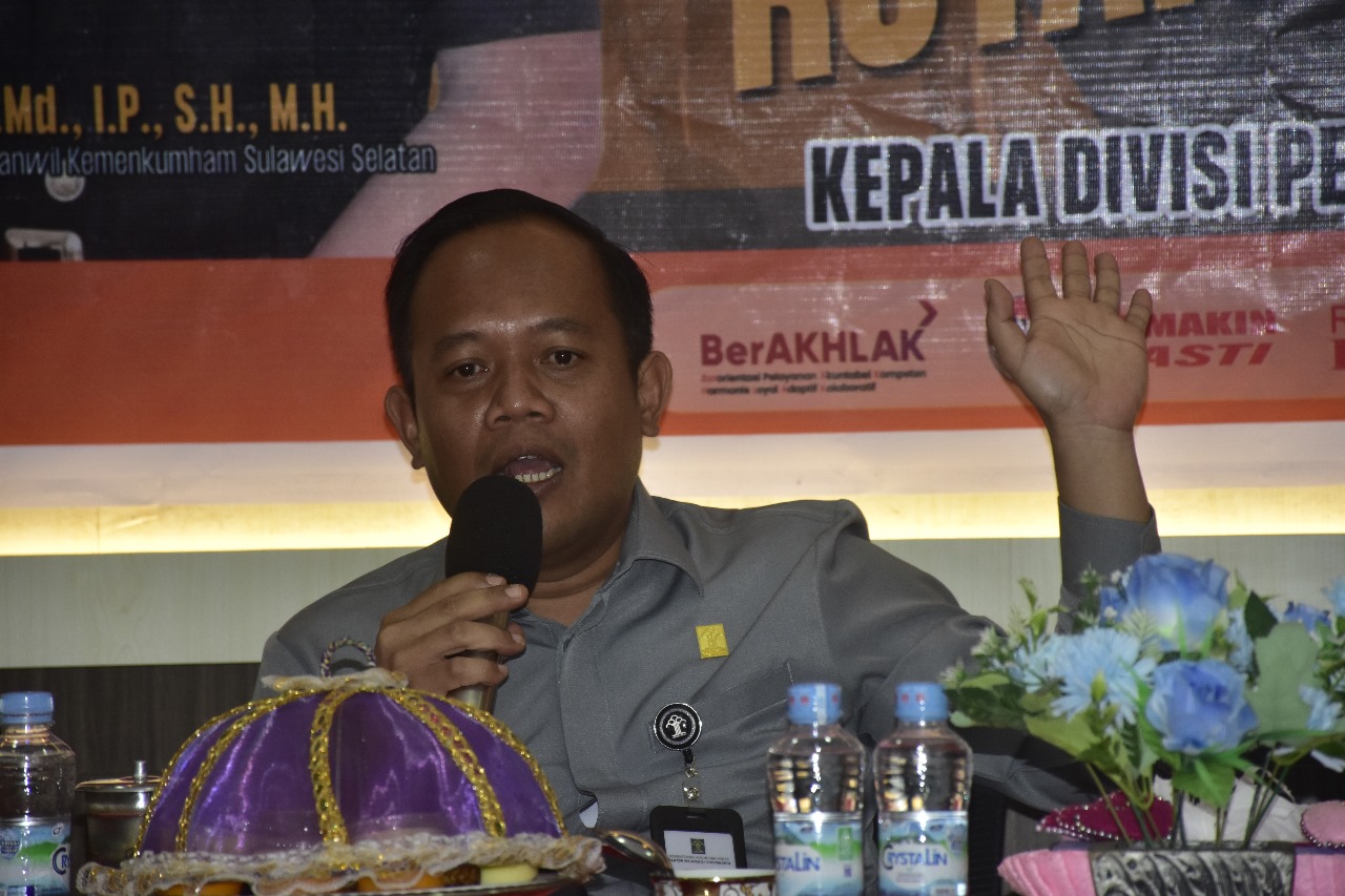 Kadiv Pas: Pantau Sekaligus Penguatan pada Rutan Pinrang, Jaga Komitmen, Integritas, dan Harga Diri saat Bertugas