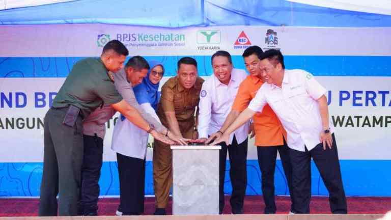 BPJS Kesehatan Watampone Resmi Mulai Pembangunan Gedung Baru