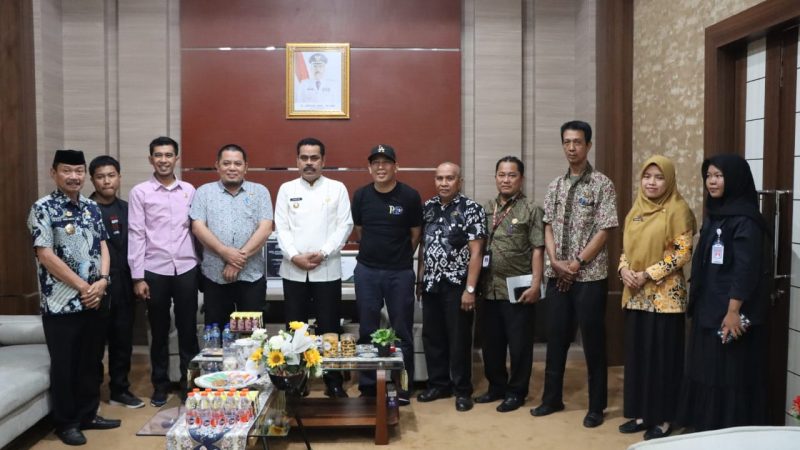 KPU Pinrang Audiensi Pj Bupati, Bahas Pembentukan KPPS