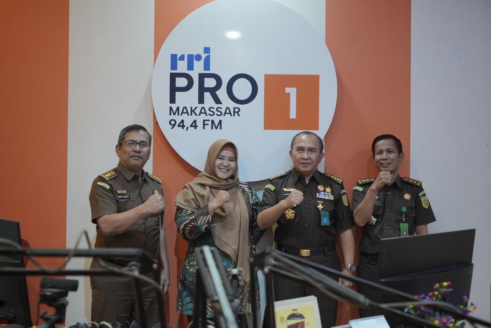 Program Jaksa Menyapa di RRI Makassar, Aspidmil Jelaskan Penanganan Perkara Koneksitas