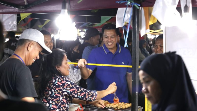 ANH Kunjungi Pasar Malam di Soreang, Komitmen Beri Perhatian Lebih ke Pelaku UMKM