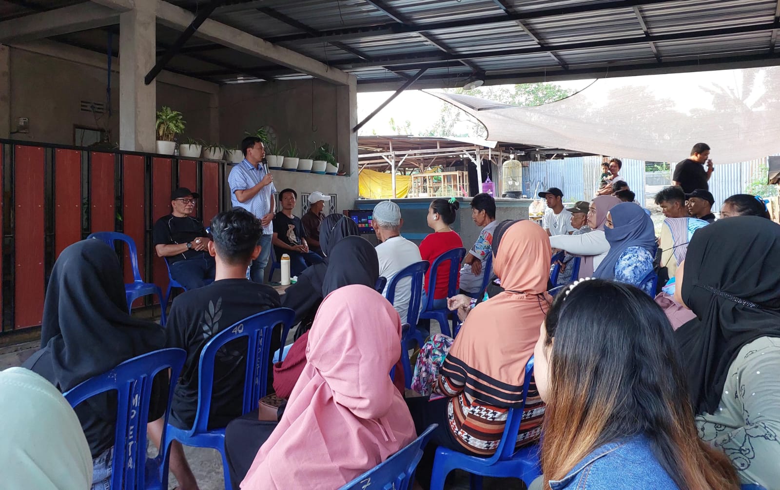 Sosialisasi di Pondok Bahagia, ANH Terima Keluhan Warga