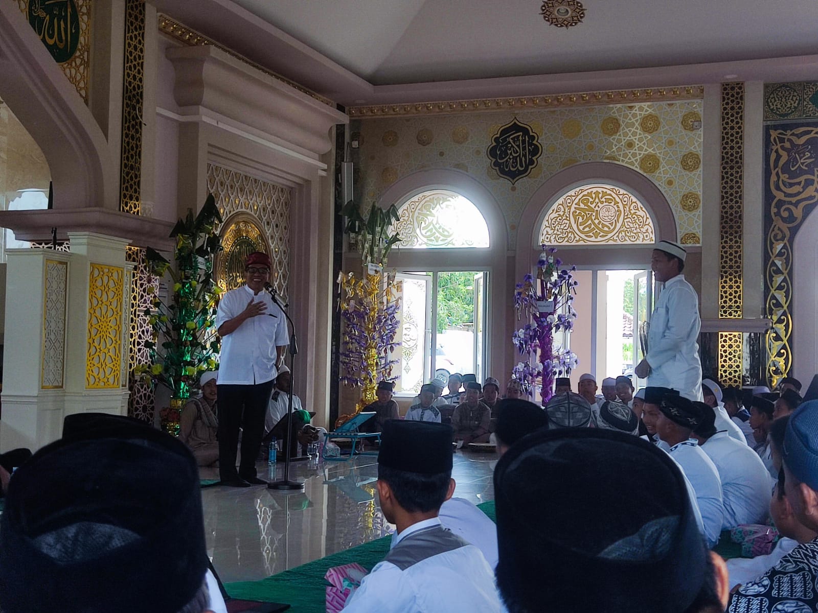 Prof Bakhtiar Tijjang Motivasi Murid SMP Islam Daru Anwaaril Firdaus: Doa Guru dan Orang Tua Kunci Kesuksesan