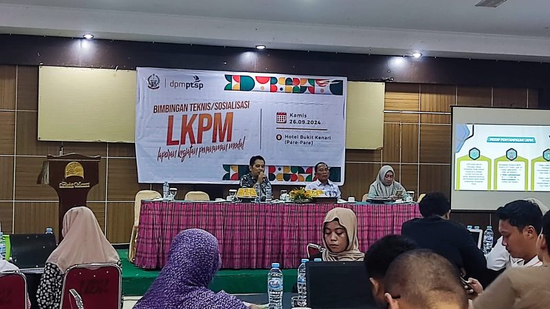 DPMPTSP Parepare Ingatkan Pelaku Usaha Segera Lapor LKPM Triwulan 3