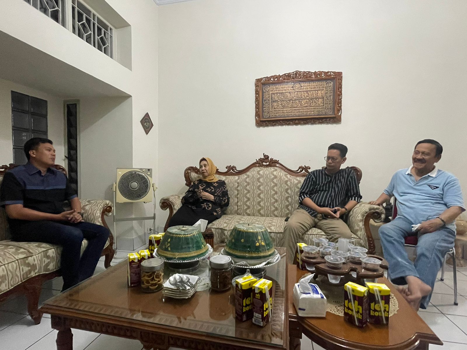 Cawalkot Parepare Nomor 1 ANH Sambangi Keluarga Pahlawan Bau Massepe