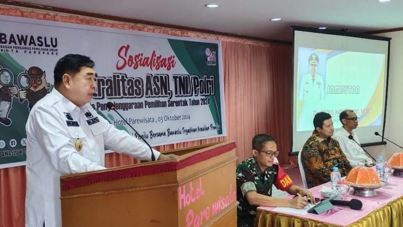 Pj Wali Kota AHG Sebut Netralitas adalah Nafas ASN di Pilkada Parepare