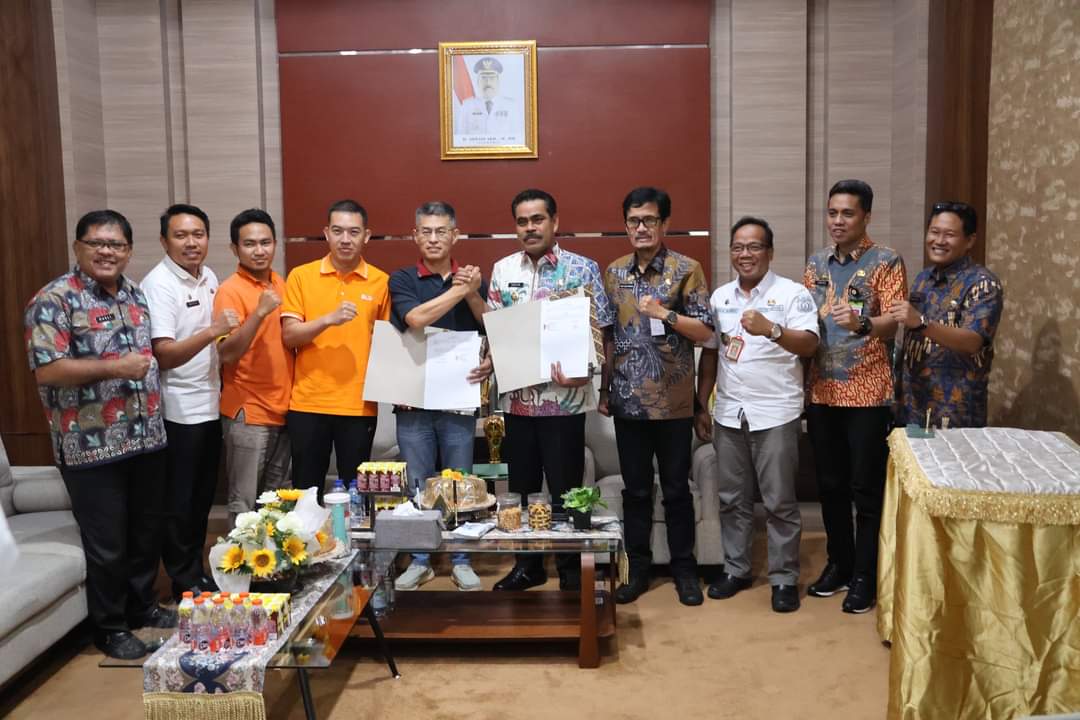 Pengembangan Potensi Rumput Laut, Pemkab Pinrang Teken PKS bersama PT BLG