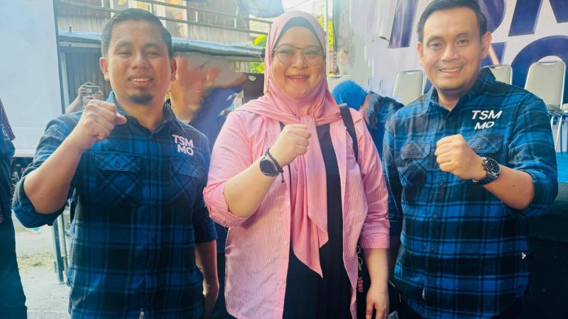 Kompak dan Berenergi, Queen HSL Kampanyekan TSM-MO Nomor Urut 3 dengan Filosofi Bugis