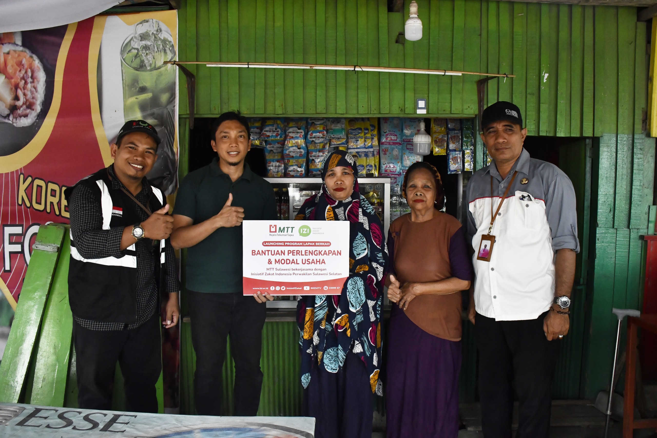 Launching Program MTT Sulawesi Bersama Inisiatif Zakat Indonesia Perwakilan Sulsel di Kota Parepare