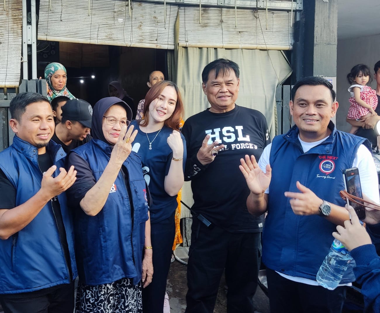 HSL Turun Langsung Dampingi TSM MO Blusukan di Kelurahan Ujung Bulu