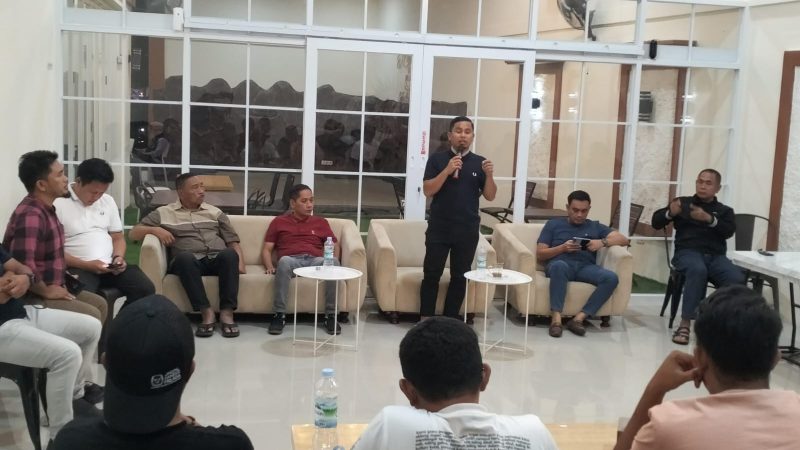 Silaturahmi dengan Jurnalis, Tasming-Hermanto Berpesan Jaga Pilkada Damai dan Aman