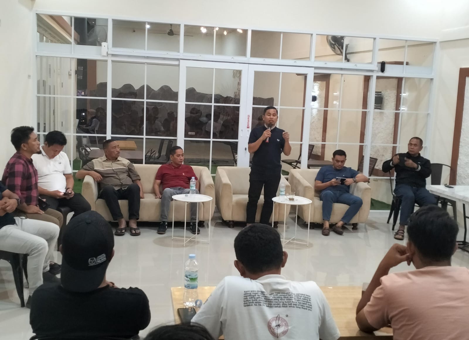 Silaturahmi dengan Jurnalis, Tasming-Hermanto Berpesan Jaga Pilkada Damai dan Aman