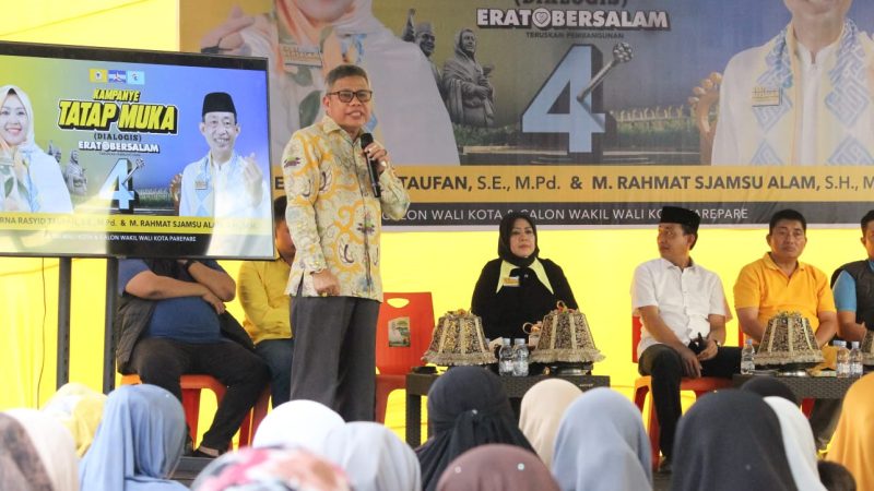 Taufan Pawe Sebut Erat Bersalam Bukan Memulai, Tetapi Melanjutkan Pembangunan di Parepare