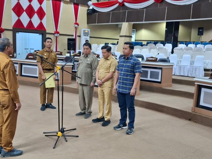 Sekretariat DPRD Parepare Gladi Pelantikan Pimpinan Dewan