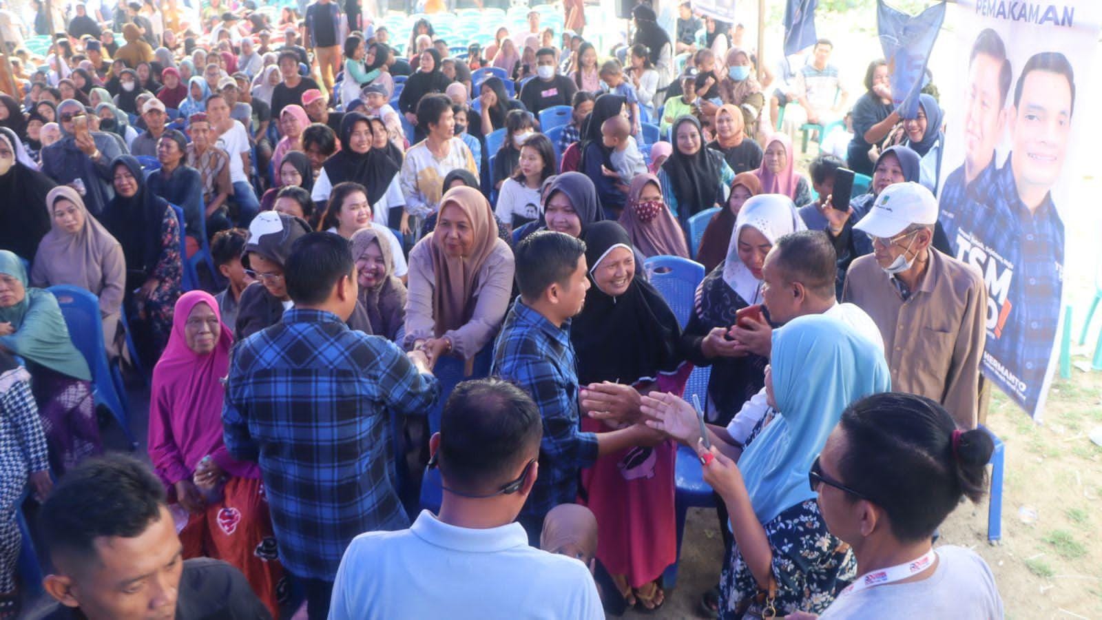 Tatap Muka di Bukit Indah, TSM-MO Tegaskan Komitmen Bawa Perubahan untuk Parepare Lebih Sejahtera