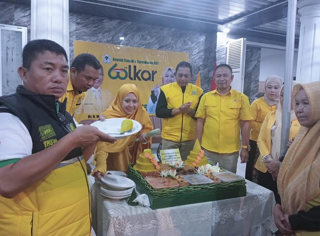 Golkar Parepare Gelar Ramah Tamah dan Tasyakuran Meriahkan HUT ke 60 Tahun