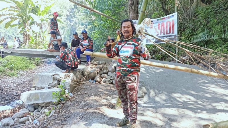 Warga Desa Tapporang Bersyukur Jembatan Penghubung Terwujud Berkat JADI