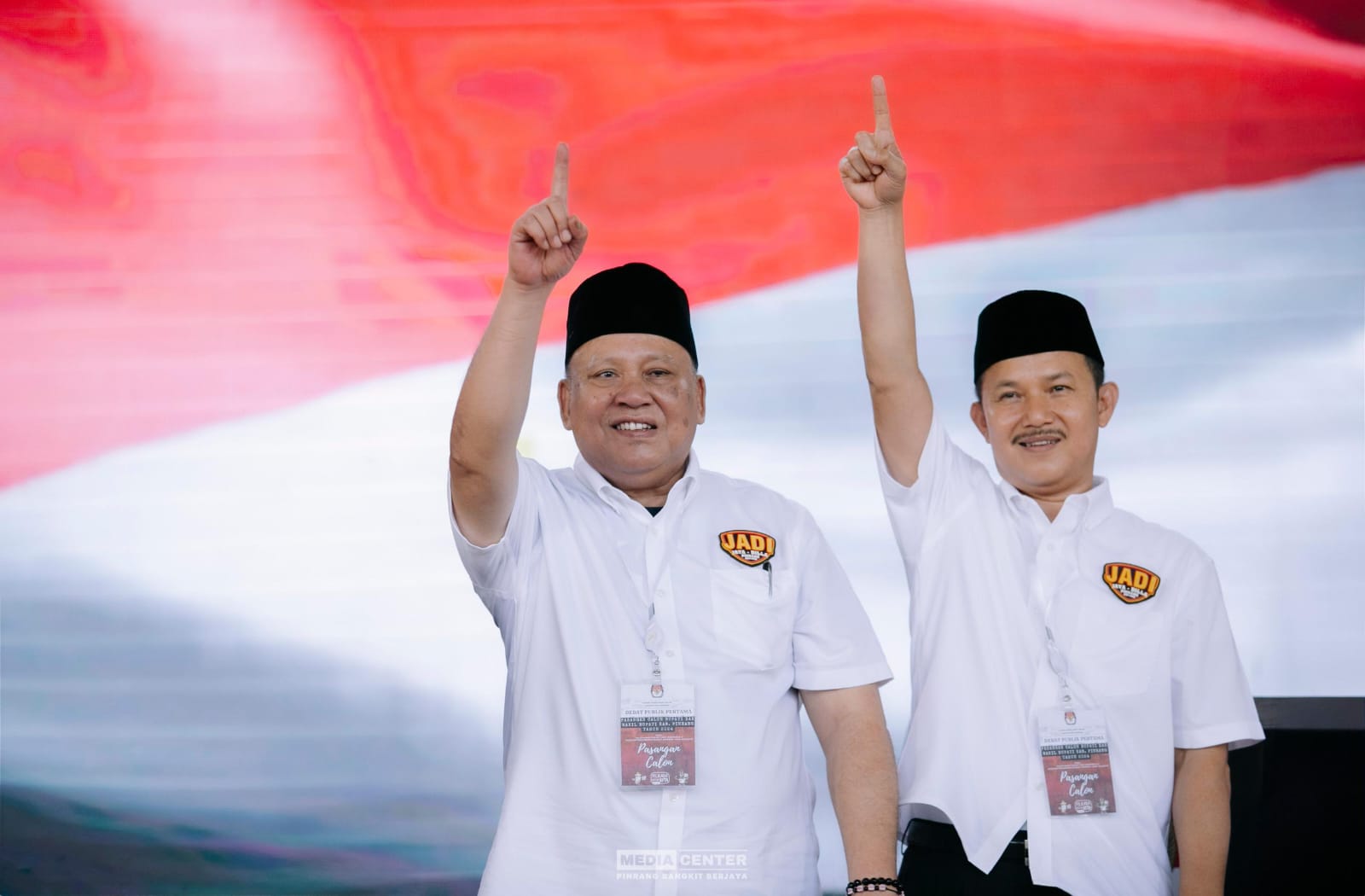 Closing Statement JADI di Debat Yakinkan Masyarakat Pilih Nomor Urut 1 di Pilkada Pinrang