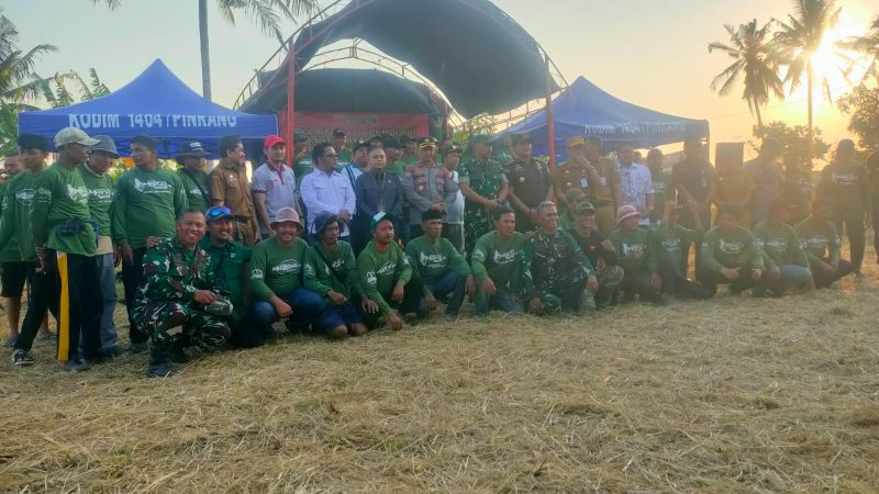 Kodim 1404 Pinrang Gagas Pertanian Modern, Produksi Petani Meningkat