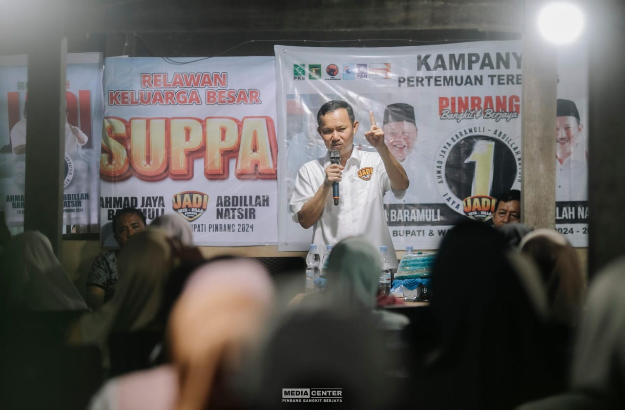 Kampanye di Suppa, Abdillah Natsir Paparkan Program Prioritas JADI