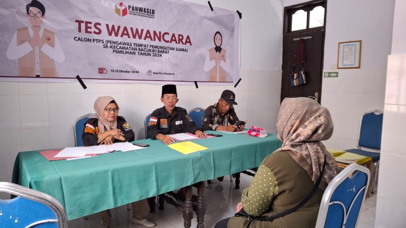 Seleksi Pengawas TPS Pilkada 2024 di Parepare Memasuki Tahap Wawancara