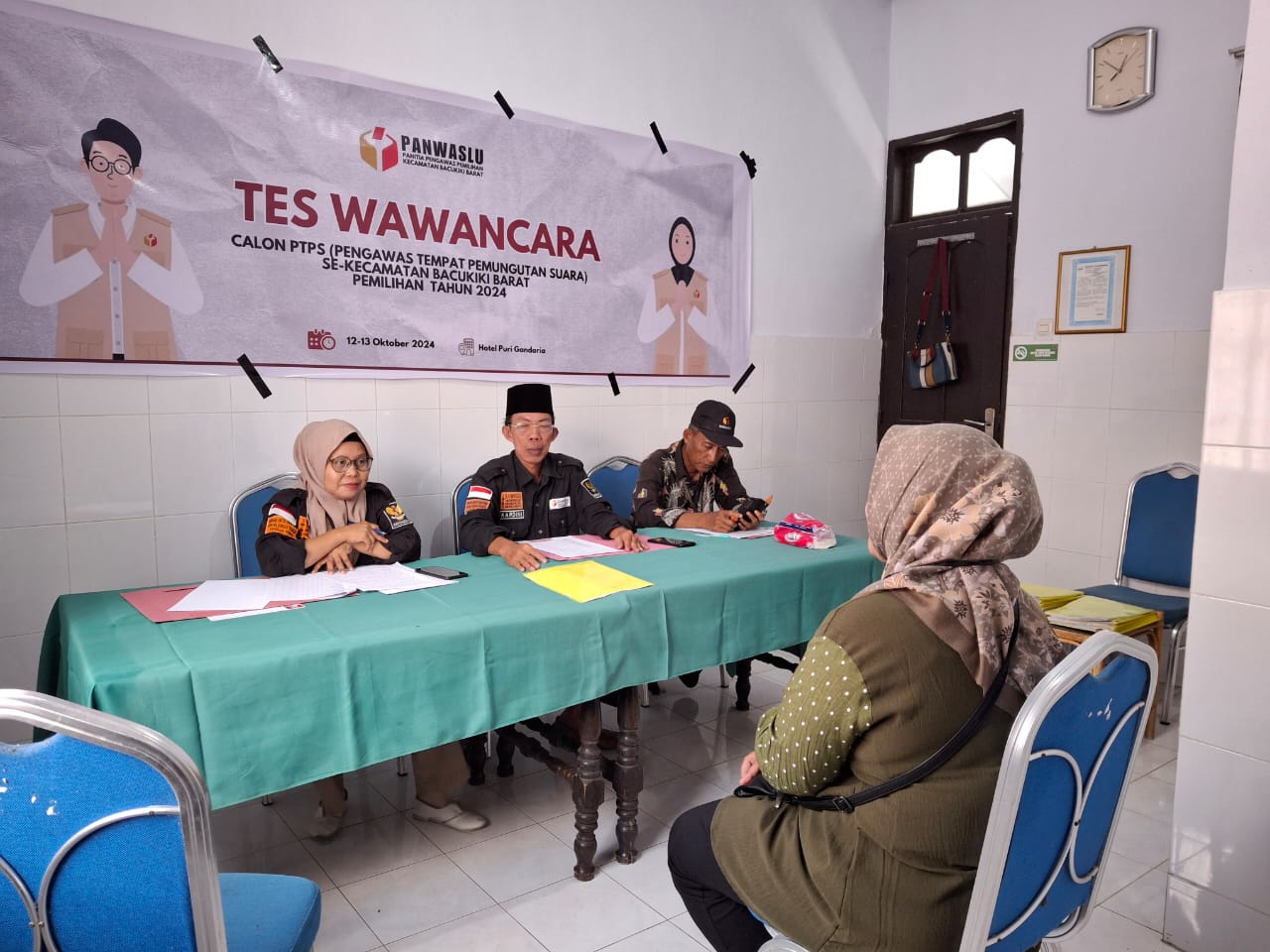 Seleksi Pengawas TPS Pilkada 2024 di Parepare Memasuki Tahap Wawancara