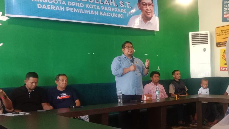 Asy’ari Abdullah Terima Aspirasi Petani Bacukiki soal Pupuk dan Traktor