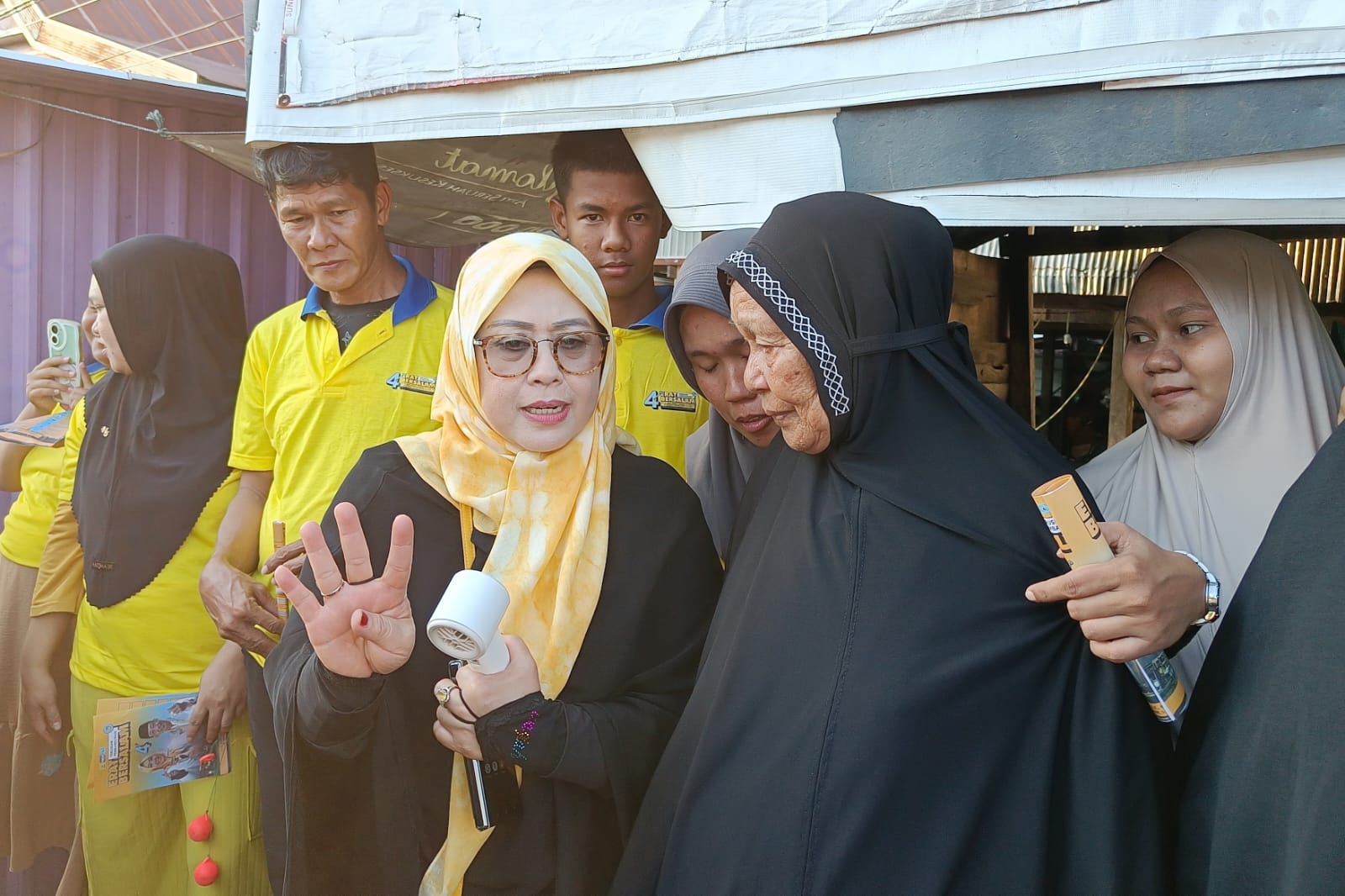 Blusukan di Perumnas Lompoe, Erat Bersalam Komitmen Wujudkan Kesejahteraan bagi ASN