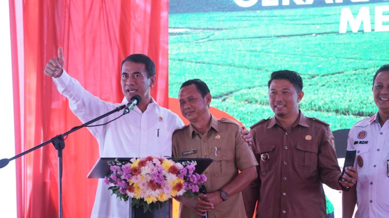 Mentan Amran Ajak Seluruh Kepala Desa  Berkolaborasi Wujudkan Swasembada Pangan