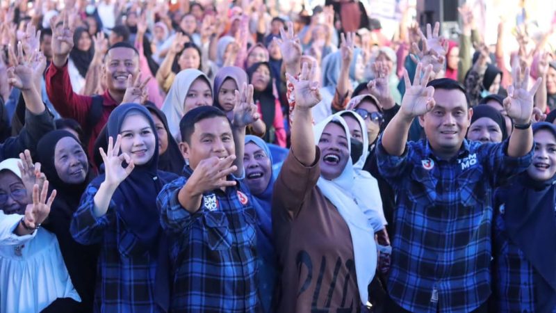 Interaksi Langsung saat Kampanye di Lakessi, TSM-MO Komitmen Wujudkan Pemerintahan yang Lebih Dekat