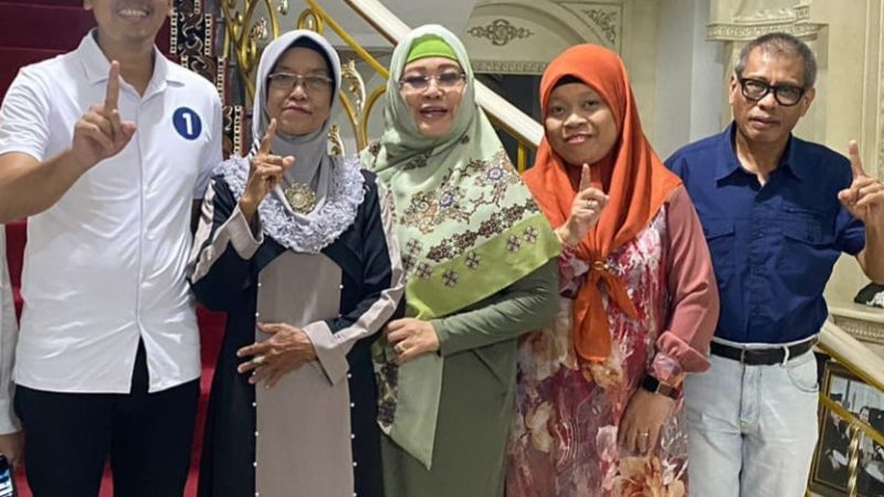 Paslon 1 ANH-TQ Dapat Dukungan dari Putri Anregurutta Kiai Haji Abduh Pabbaja