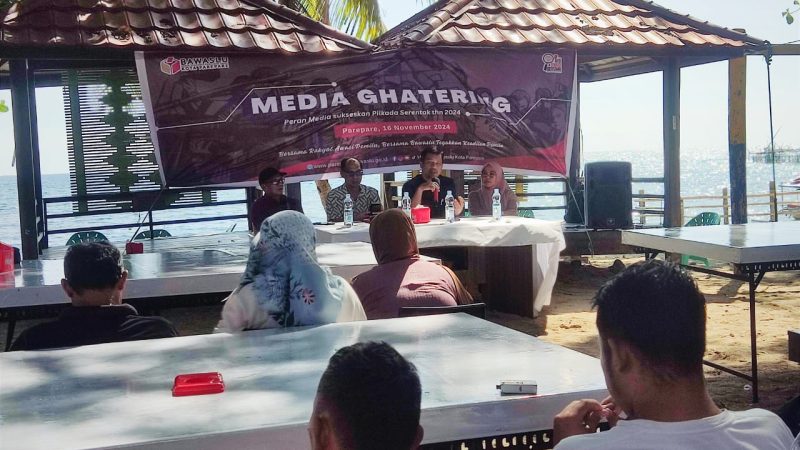 Bawaslu Parepare Harap Peran Media dan Partisipasi Masyarakat dalam Pengawasan di Pilkada