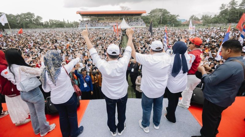 Inginkan Perubahan, Kampanye Akbar JADI Dipadati Ratusan Ribu Massa