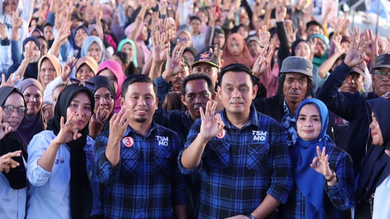 Kampanye di Lemoe, Warga Puji Program Digitalisasi dan Pelayanan Prima TSM-MO