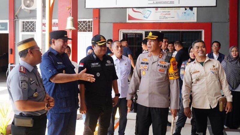 Pj Wali Kota bersama Forkompinda Tinjau Langsung TPS 901 Lokasi Khusus Lapas IIA Parepare