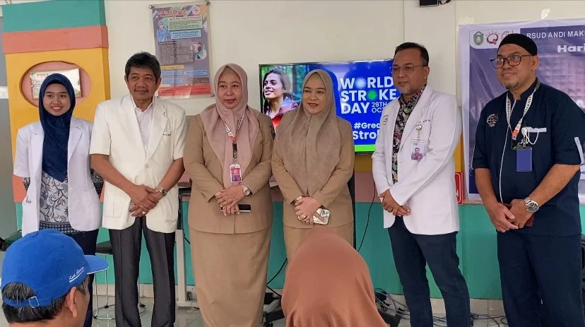 RSUD Andi Makkasau Edukasi Pengunjung tentang Pencegahan dan Penanganan Penyakit Stroke