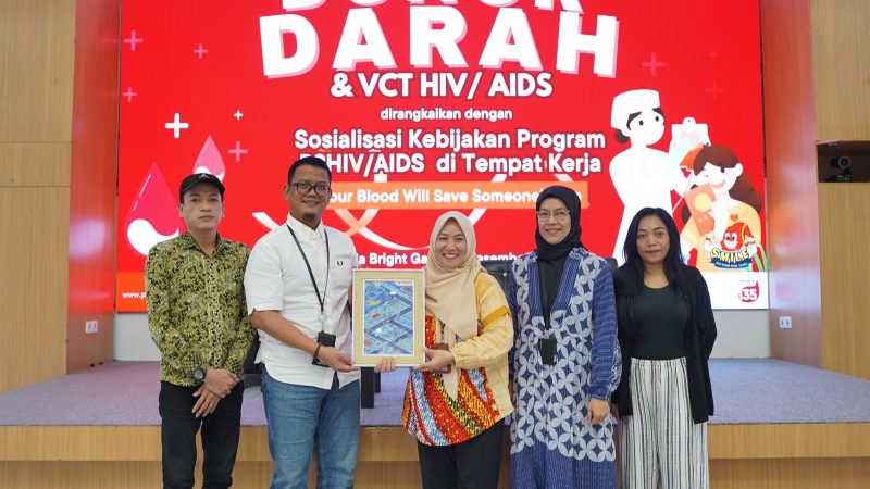 Semarak HUT ke 67, Pertamina Gelar Donir Darah dan VCT HIV di Regional Sulawesi